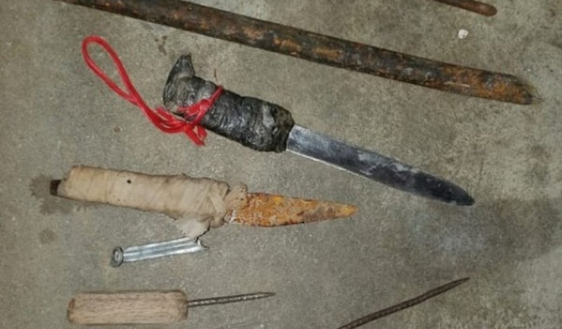 Agentes penitenciários evitam assassinatos em presídio de Maceió