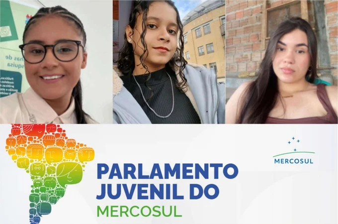 Três alunas da Rede Pública Estadual vão representar Alagoas no Parlamento Juvenil do Mercosul