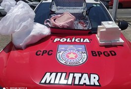 Passageira do RN é presa com 14 kg de cocaína em ônibus interestadual, em Maceió