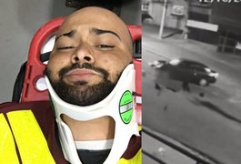 VÍDEO. Motociclista voa em acidente e não sofre nenhuma fratura: ' Imagnei que eu já tinha morrido'