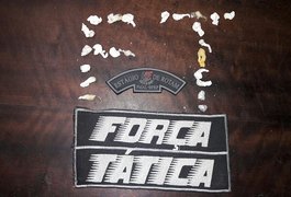 PM prende suspeito com 23 pedras de crack dentro da boca, em Arapiraca