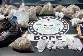 Homem é preso com mais de 3,5 kg de maconha durante ação do Bope em Maceió
