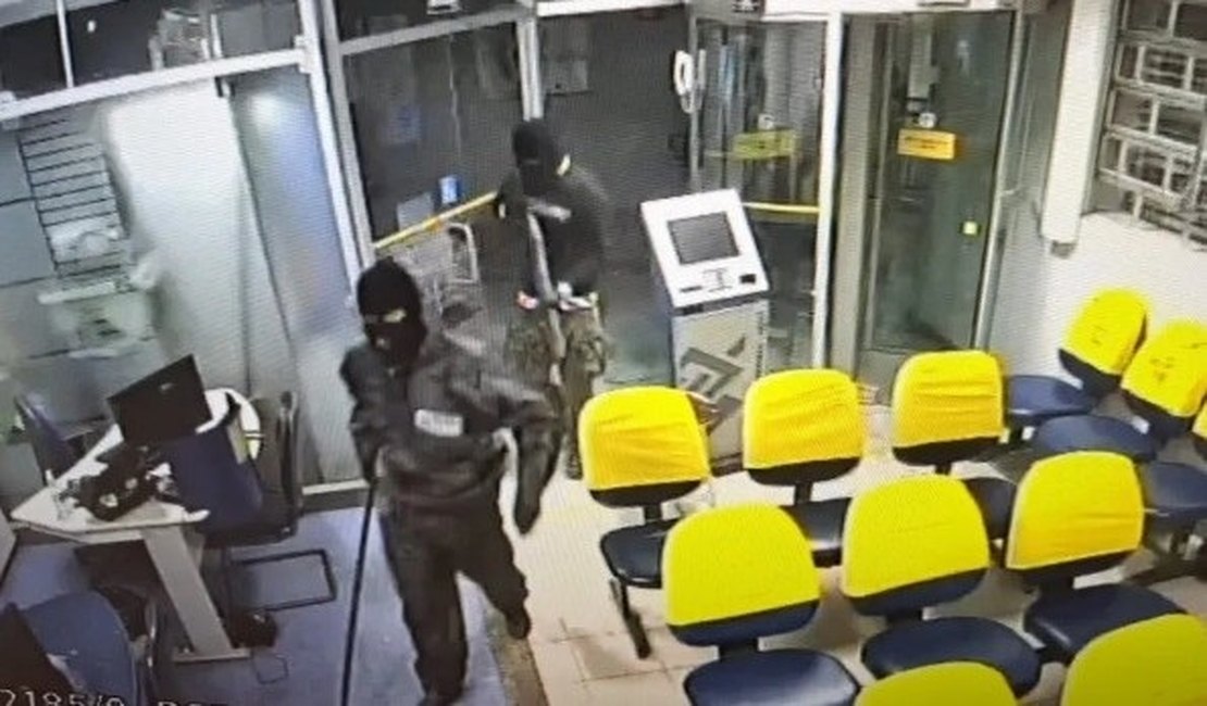Alagoanos são presos, em Minas Gerais suspeitos de explodir caixa eletrônico de banco
