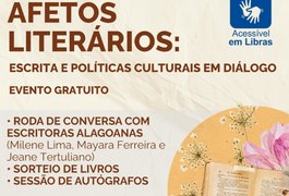 Roda de Conversa promove encontro entre literatura, afetos e políticas culturais em Arapiraca