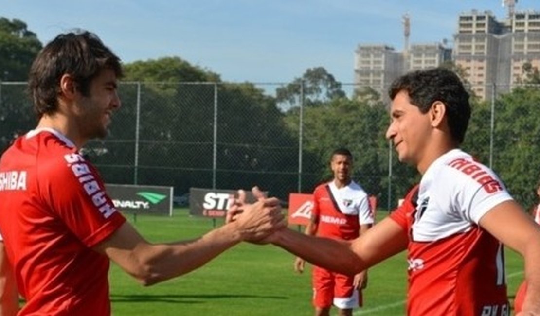 Ídolo, Kaká já se diz fã de Ganso e prevê parceria de sucesso