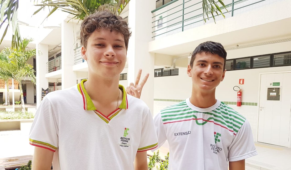 Estudantes do Ifal Arapiraca conquistam duas medalhas de prata na Obmep