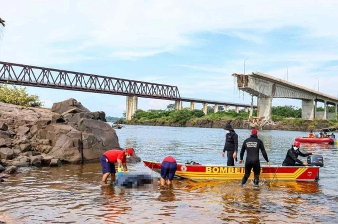 Buscas subaquáticas por desaparecidos em queda de ponte entre TO e MA são suspensas