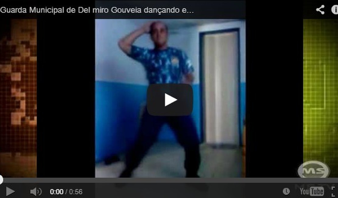 Vídeo flagra guarda municipal de Delmiro Gouveia dançando em alojamento