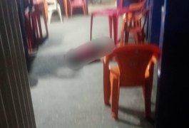 Ataque a tiros após discussão em bar deixa um morto e um ferido em Penedo