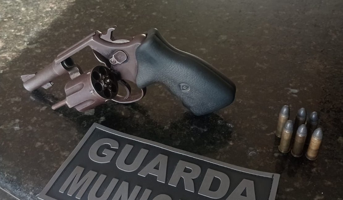 Guarda Municipal prende suspeito armado após tentativa de homicídio em Campo Alegre