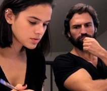 Bruna está encantada por ator português, diz site