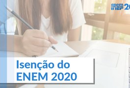 Saiba prazo para estudantes pedirem isenção na inscrição do Enem 2020