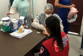 Secretaria de Saúde de Penedo leva testes rápidos de Covid para comerciários e lojistas