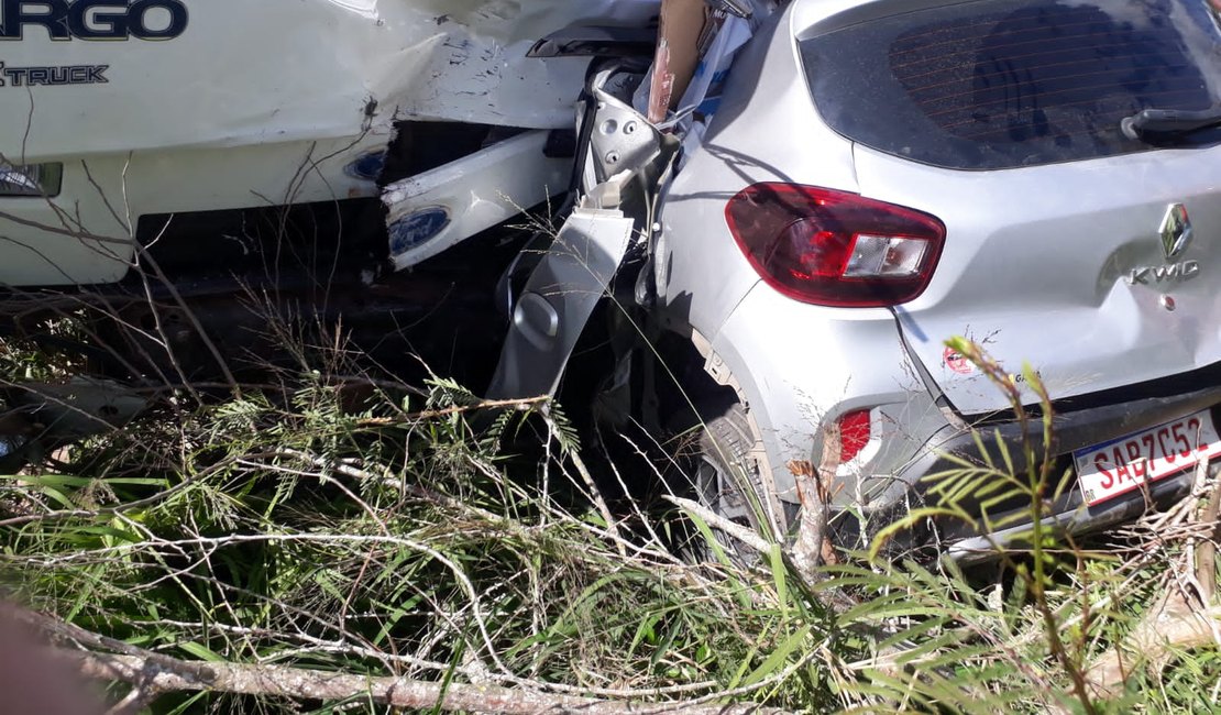 Grave acidente deixa quatro mortos  no Sertão alagoano