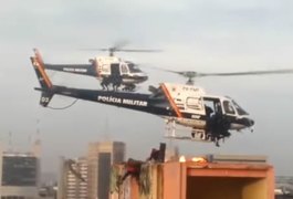 Vídeo: Polícia Militar invade e desocupa Torre Palace Hotel em Brasília