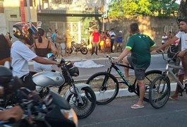 Jovem morre após ser atropelado enquanto andava de bicicleta no Trapiche, em Maceió