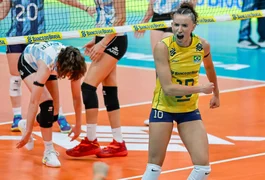 Brasil vence Argentina no vôlei feminino e garante vaga nas Olimpíadas