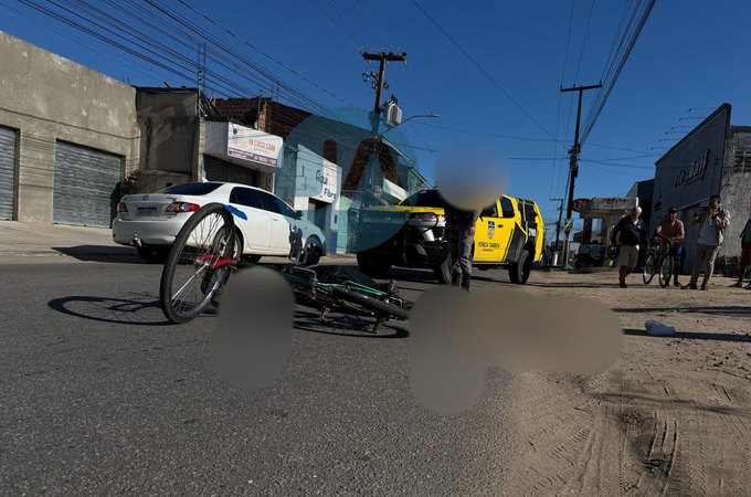 Idoso em bicicleta morre após ser atingido por motociclista em Arapiraca