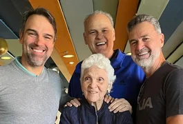 Um mês após perder o irmão Oscar, Tadeu Schmidt vive novo luto com morte da mãe