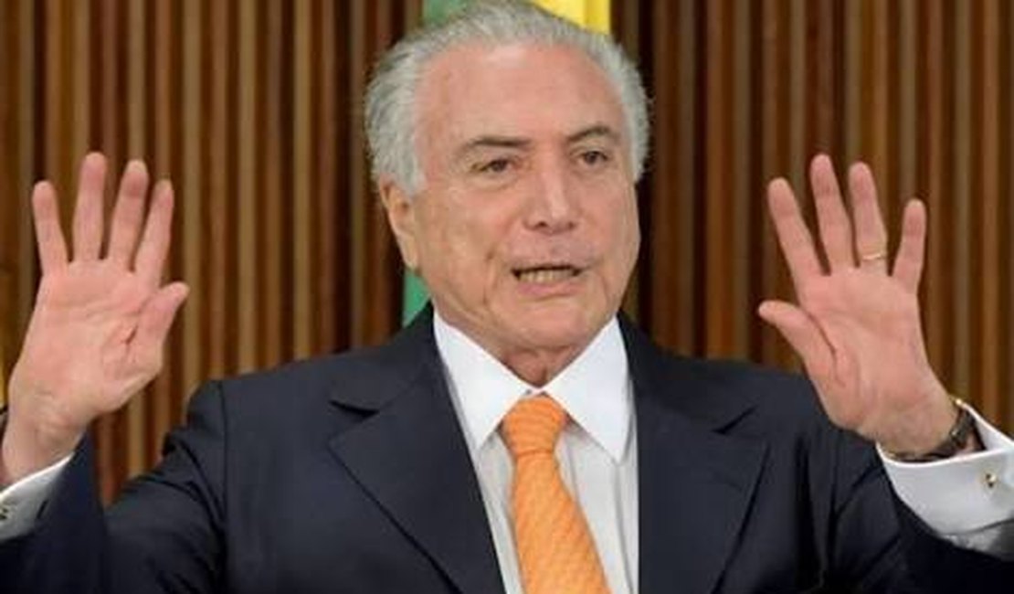 Temer critica ocupações e diz que se divulga muita “ladainha”