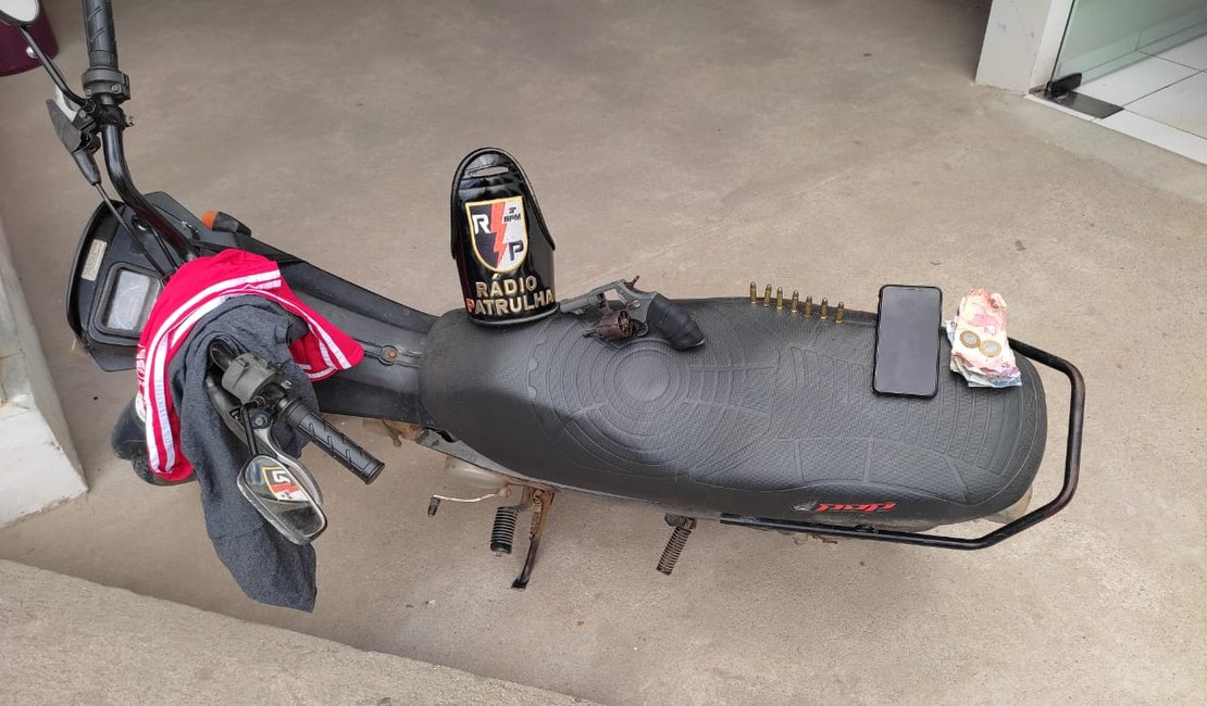 Após perseguição, criminoso é preso em flagrante com materiais roubados em Arapiraca