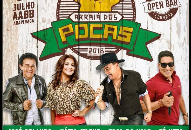 Arraiá dos Pocas realiza sua 12ª edição em Arapiraca neste sábado
