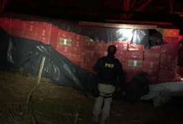 Operação apreende 1,5 milhão de carteiras de cigarros contrabandeadas
