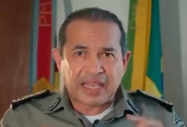 'Você não é gás de cozinha para sumir', diz Comandante-Geral da PMAL em recado a agressor de policiais