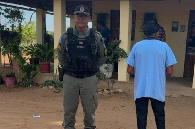 Idoso de 75 anos condenado por estupro de vulnerável é localizado e preso no Sertão