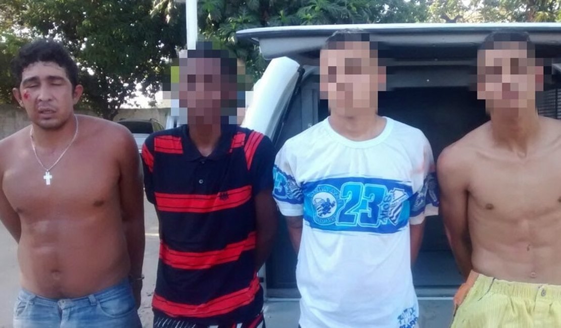 Polícia prende quatro suspeitos de incendiar ônibus em Maceió