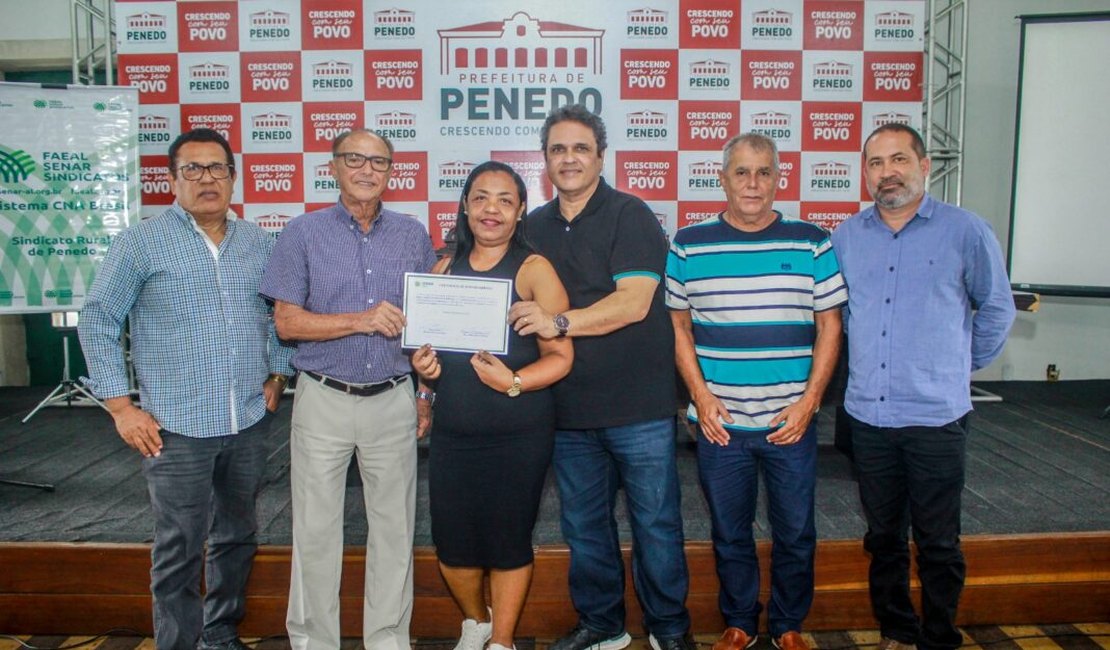 Prefeitura de Penedo e SENAR investem na capacitação de agricultores beneficiados com cursos gratuitos