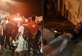 Suspeitos são baleados após assalto no bairro da Serraria, em Maceió