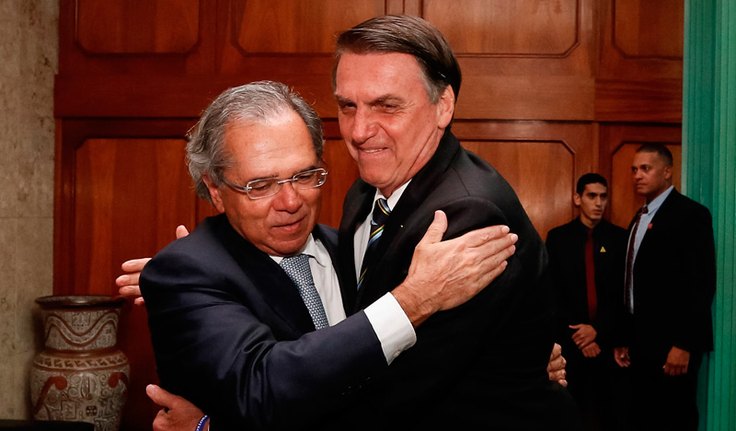 Comando de campanha de Bolsonaro culpa Paulo Guedes pela baixa do presidente