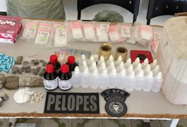 Suspeito é preso por tráfico de drogas no Conjunto Frei Damião, em Arapiraca