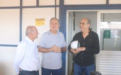 Vistoria nas obras do Hospital Metropolitano em Arapiraca