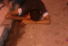 Suspeito em assaltos, menor é seguido e baleado em Arapiraca