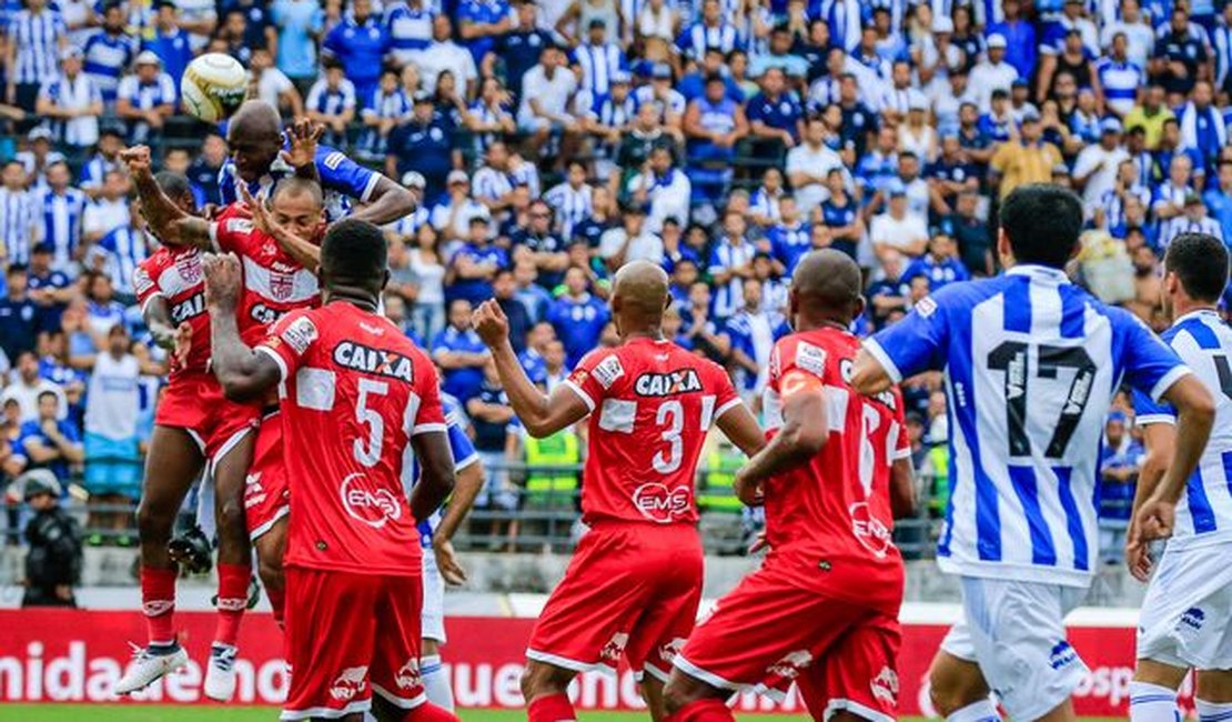 CRB vence o CSA por 1x0 na primeira etapa da final do Campeonato Alagoano