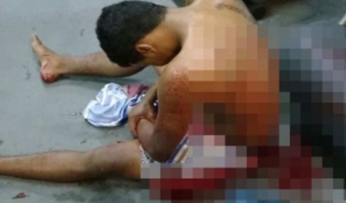 Tentativa de homicídio deixa jovem ferido com tiro nas costas em Maceió