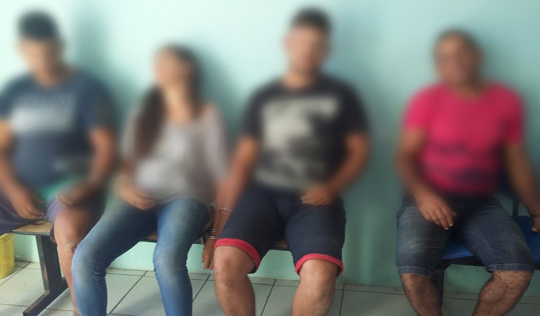 Polícia divulga nomes de arapiraquenses suspeitos de assaltar mercadinho em Lagoa da Canoa