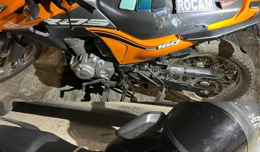 Proprietário de moto roubada rastreia veículo e ajuda PM a capturar assaltantes em Arapiraca