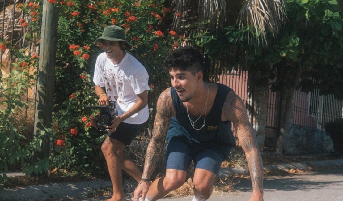 Alagoano dirige filme com bicampeão mundial de Surf, Gabriel Medina