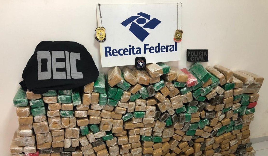 Segurança Pública apreende mais de uma tonelada de drogas no primeiro semestre em Alagoas