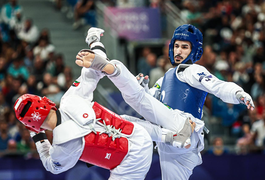 Brasileiro Edival Pontes vence e garante medalha de bronze no Taekwondo