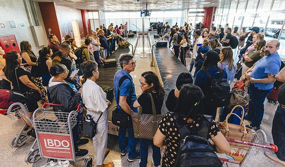 Fluxo de passageiros no aeroporto Zumbi dos Palmares cresceu 8,5% nos primeiros 5 meses de 2024