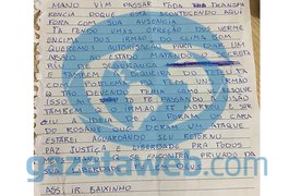 Confira as cartas apreendidas pela polícia com ameaças à Segurança Pública de AL
