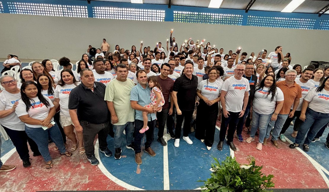 Emprega Mais Alagoas certifica 200 trabalhadores em Chã Preta
