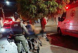 Mulher é resgatada ensanguentada após tentativa de feminicídio em Piranhas, no Sertão de Alagoas