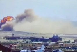 Avião explode ao passar pista de pouso no Mali