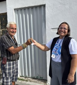 Programa Novo Lar, Nova Vida garante moradia digna para mais uma pessoa em situação de rua