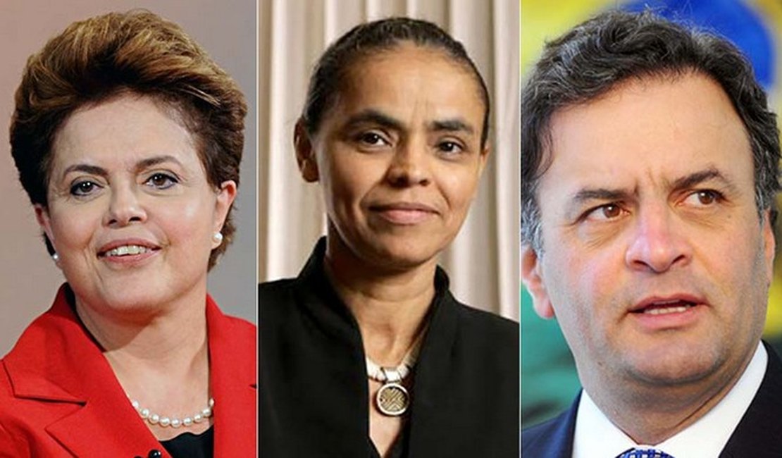 Dilma lidera no Ibope e Datafolha; diferença de Marina para Aécio cai